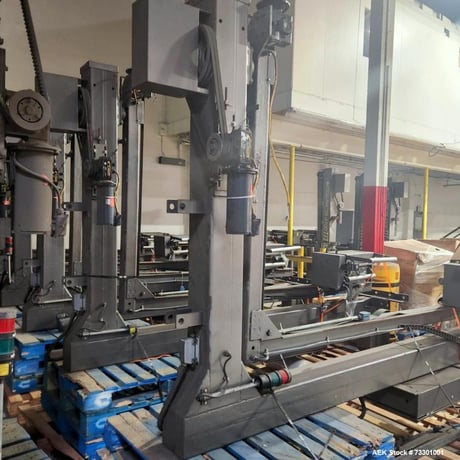 Cousins #Titan-4100-35-FA, Automatic Stretch Wrapper, 20" film, 35/hr, 50" x 50" x 86" max load, 1-12 RPM - Image 1