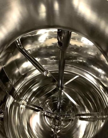 100 gallon Feldmeier, sanitary Stainless Steel jacketed reactor / fermenter w/ mixer, 150 psi @ 350°F - Image 8