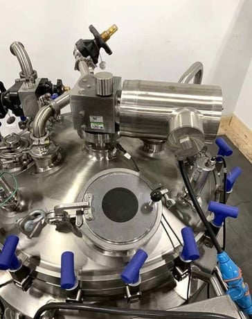 100 gallon Feldmeier, sanitary Stainless Steel jacketed reactor / fermenter w/ mixer, 150 psi @ 350°F - Image 9