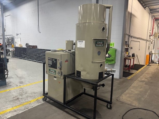Conair #CD100, central dryer with hopper on stand, 3" inlet/outlet - Image 2