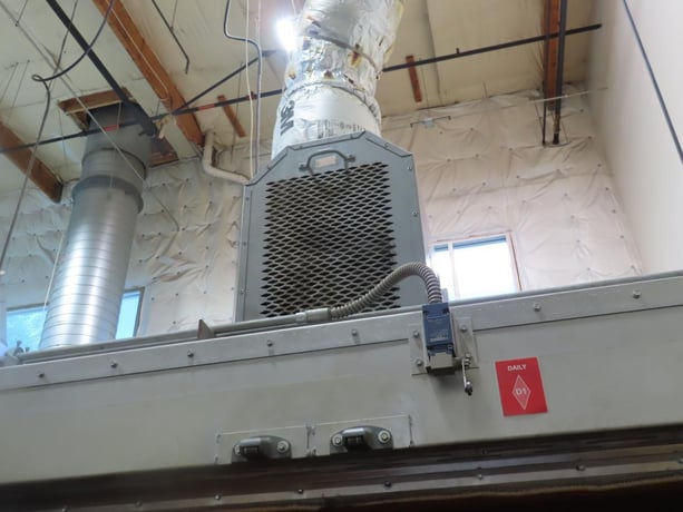 Global Finishing Solutions #GBO-050706-RM-SP, special rear mount batch process oven, 500°F, NG - Image 3