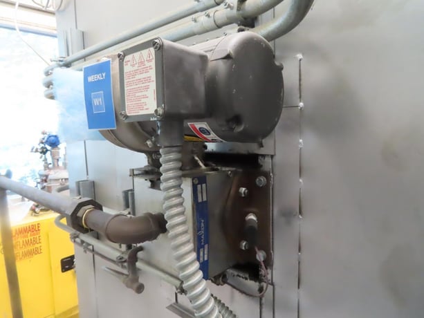Global Finishing Solutions #GBO-050706-RM-SP, special rear mount batch process oven, 500°F, NG - Image 7