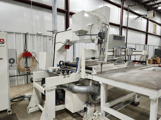 Femco #B-5 Saw Ferry Industries precision CNC band saw, Proface CNC touchscreen interface, 2016 - Image 2