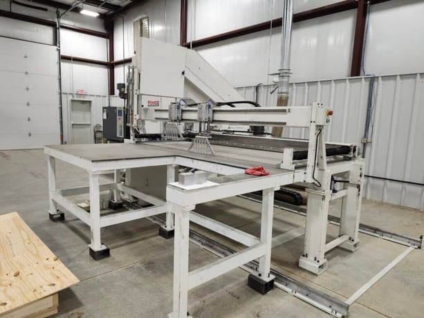 Femco #B-5 Saw Ferry Industries precision CNC band saw, Proface CNC touchscreen interface, 2016 - Image 5