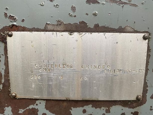 Cincinnati Mdl. OMV, centerless grinder, 4.5" diameter work capacity, 3" diameter Std. work rest capacity, 8" - Image 5