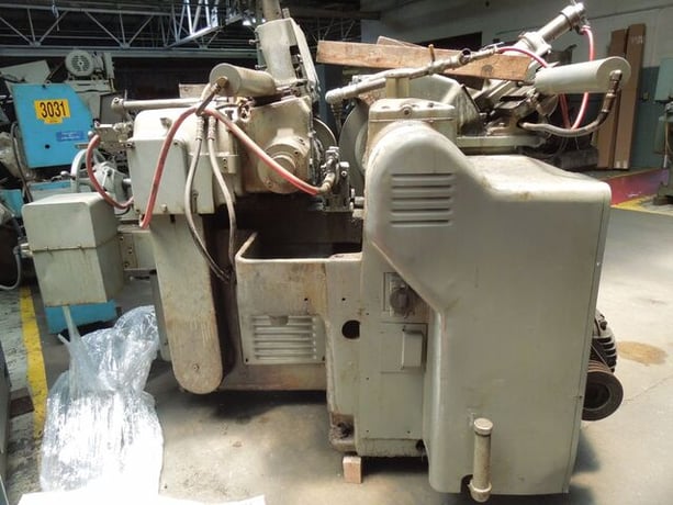 Cincinnati No. 2 Mdl. O-M, centerless grinder, 3.5"/4.75" diameter work rest capacity, 20" diameter & 12" - Image 4