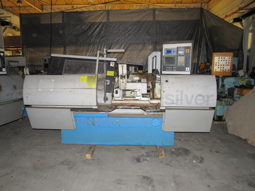 11.4" x 31" Junker #EJ29-Silver, CNC universal grinder, 11"-16" diameter x 2" width grinding wheel, 6" H of - Image 2