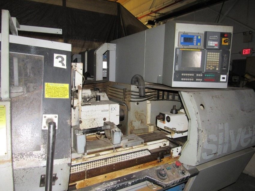 11.4" x 31" Junker #EJ29-Silver, CNC universal grinder, 11"-16" diameter x 2" width grinding wheel, 6" H of - Image 4