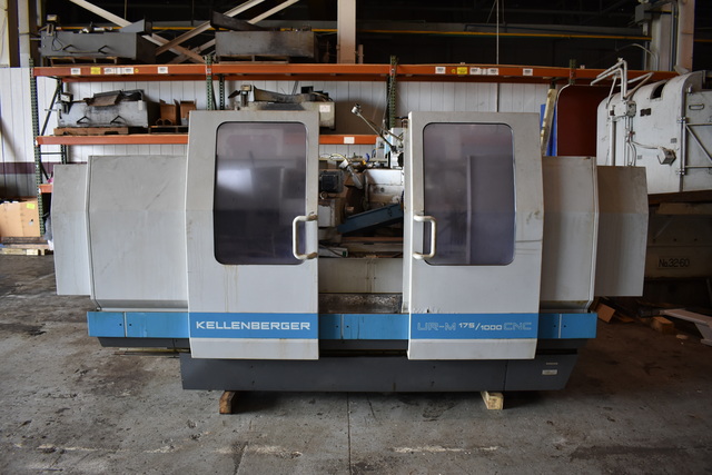 9.8" x 39.3" Kellenberger #UR-175X1000, CNC universal cylindrical grinder, 16" x 2.5" x 5" grinding wheel - Image 1