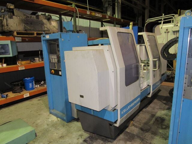 9.8" x 39.3" Kellenberger #UR-175X1000, CNC universal cylindrical grinder, 16" x 2.5" x 5" grinding wheel - Image 6