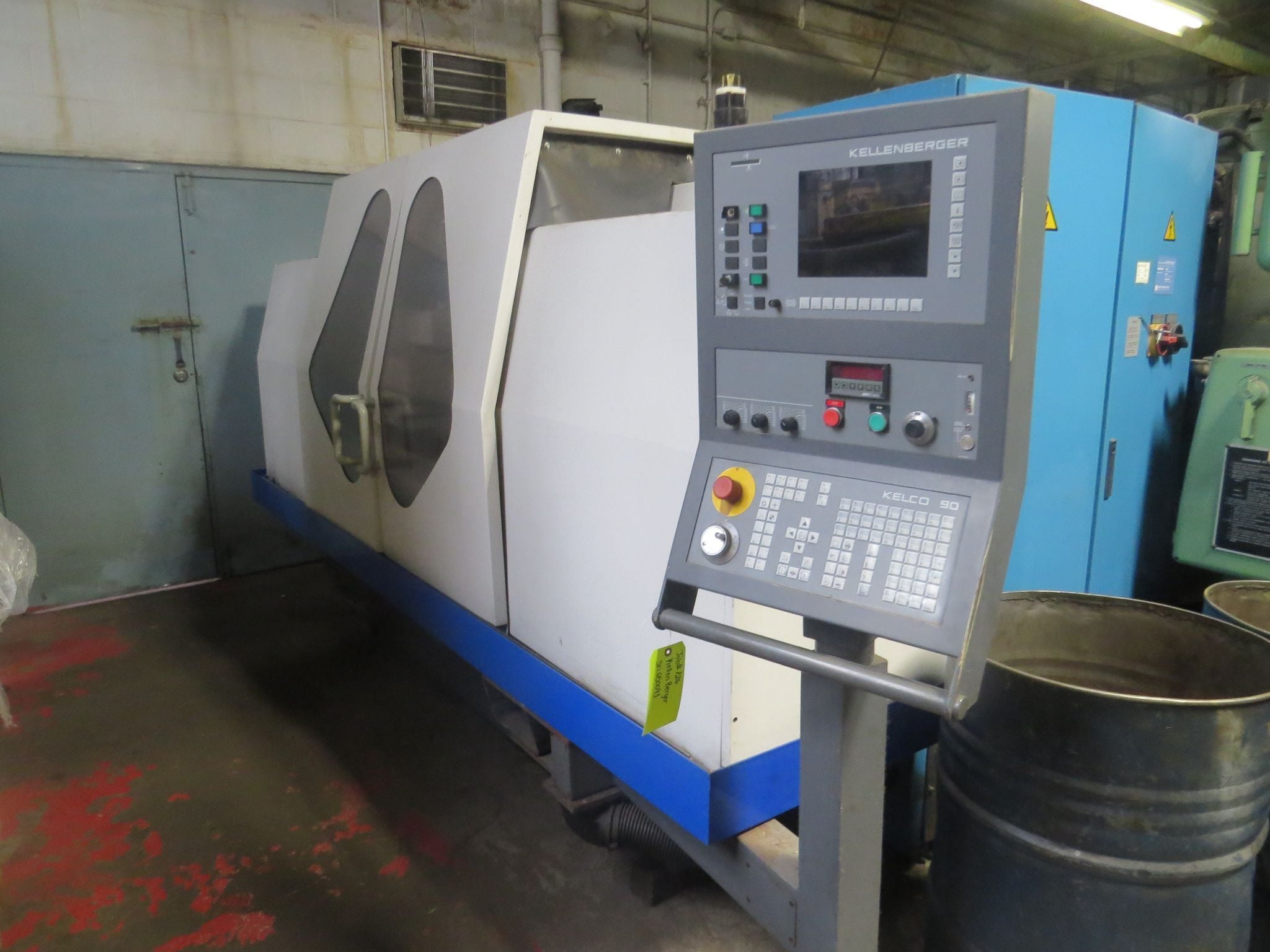 9.8" x 39.3" Kellenberger #UR-175X1000, CNC universal cylindrical grinder, 16" x 2.5" x 5" grinding wheel - Image 6