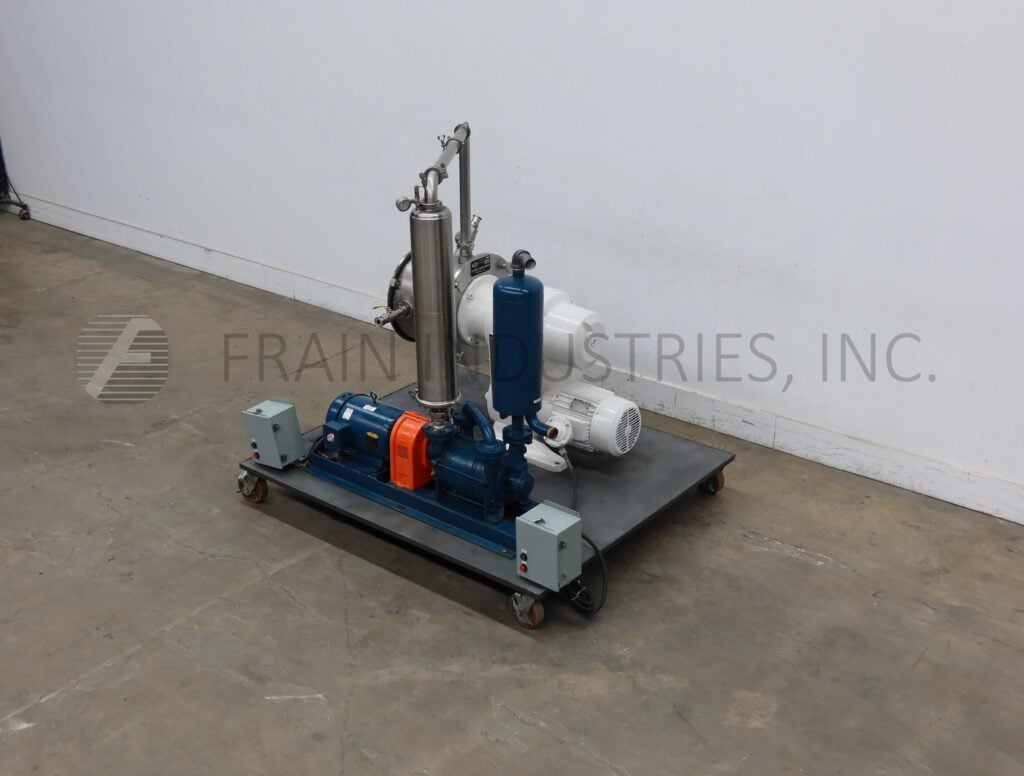 Cornell #D-16, 304 Stainless Steel, versator & vacuum pump, 1-20 GPM, 7-1/2 HP, boltdown door - Image 5