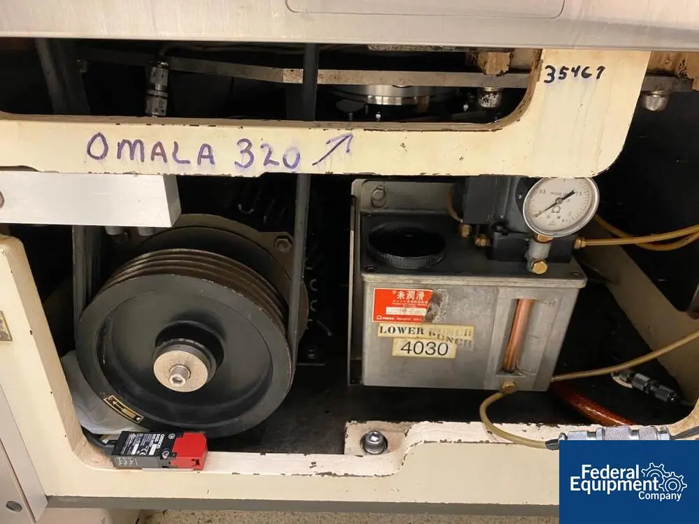 8 Ton, Elizabeth Hata #HT-CVX-MS-U, Tablet Press, 38-Station, 228k TPH, 16 mm max diameter, 14 mm max fill - Image 8