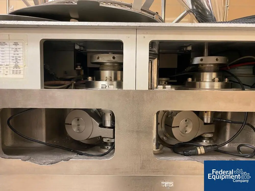 8 Ton, Elizabeth Hata #HT-X55LD-U, Tablet Press, 55 Station, 16 mm diameter Tablet, 14 mm fill, 528k TPH - Image 5