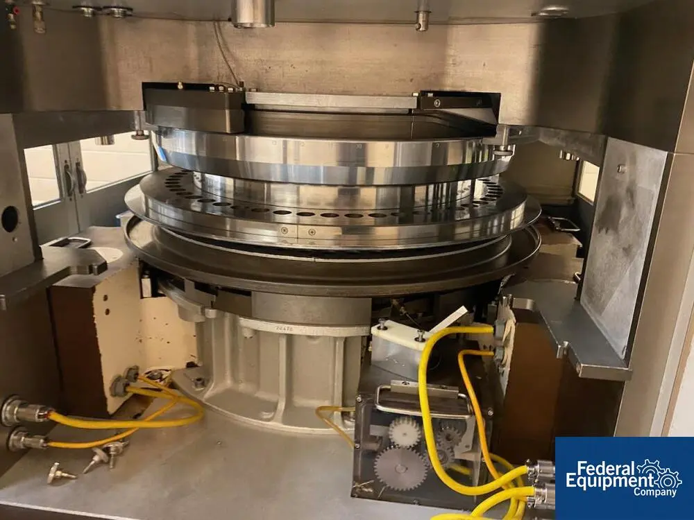 8 Ton, Elizabeth Hata #HT-X55LD-U, Tablet Press, 55 Station, 16 mm diameter Tablet, 14 mm fill, 528k TPH - Image 8
