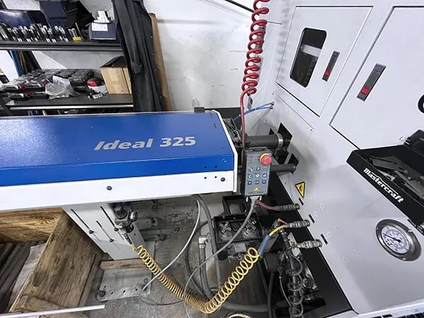 Tornos #GT-26/6, swiss lathe, .97"bar, 10k RPM, 8 turret, 12' Imeca barfeed, mist collectors, 2019 - Image 3