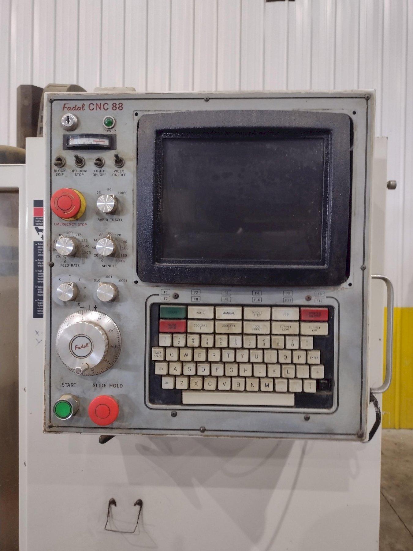 Fadal #VMC3016, CNC vertical machining center, 20 automatic tool changer, 30" X, 16" Y, 20" Z, 10000 RPM - Image 7