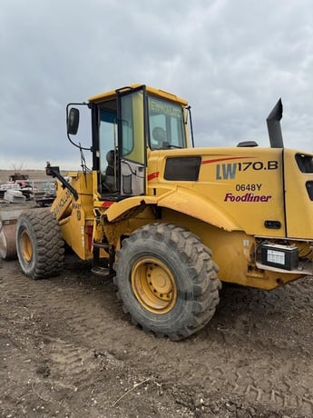 New Holland #LW-170.B, #0648Y, bucket wheel loader, 8837 hours - Image 4
