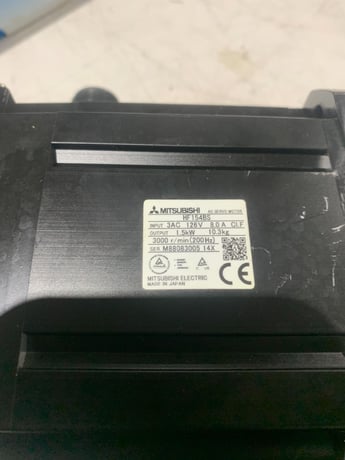 Mitsubishi #HF154BS-A51, Servo & spindle motor - Image 4