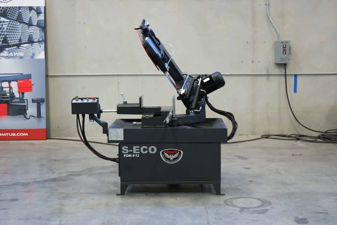 12" x 9" or 13.7" x 12.6" RMT S-ECO #PDM-9-12 / #PDM-12-13, manual horizontal miter bandsaw, pivot double - Image 5