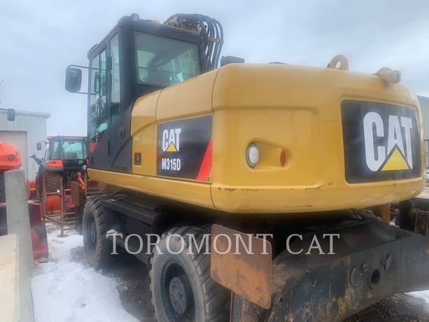 Caterpillar M315D, Wheel Excavator, 11479 hours, S/N: W5M00688, 2009 - Image 4