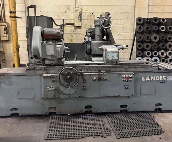 18" x 48" Landis #3RH, universal cylindrical grinder, 14" x 2" x 5" grinding wheel, 5 HP, 1745 RPM, 1967 - Image 1