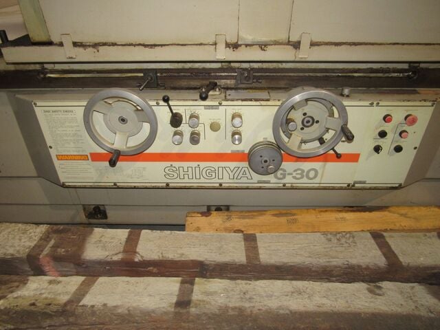 11.8" x 40" Shigiya #GU-308-100A, universal cylindrical grinder, 14" x 1" x 6" wheel, 3.7 kW, 1998 - Image 3