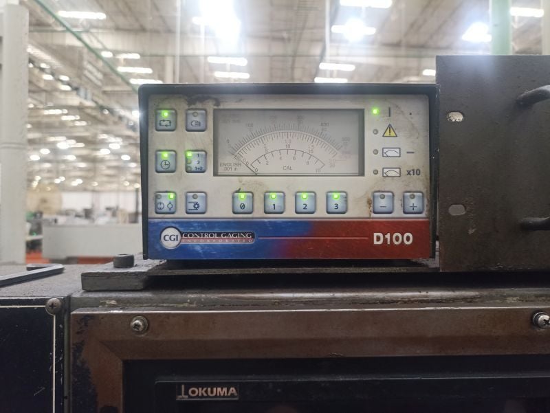 12" x 13.7" Okuma #GP-35N, CNC cylindrical grinder, 2-Axis, 24" x 4.9" x 12" grinding wheel, 8850 SFPM - Image 6