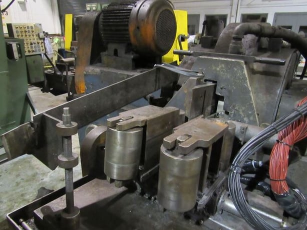 Gardner #2HD30-30, double opposed thru-feed disc grinder, 30" diameter wheels, (2) 60 HP, 1970 - Image 2