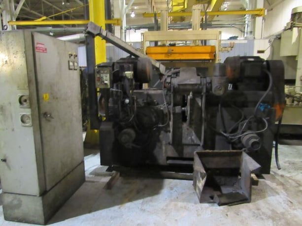 Gardner #2HD30-30, double opposed thru-feed disc grinder, 30" diameter wheels, (2) 60 HP, 1970 - Image 5