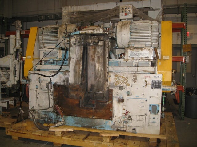 Gardner #SDG6-42, double opposed disc grinder, 42" grinding wheel capacity, (2) 50 HP, 1991 - Image 1