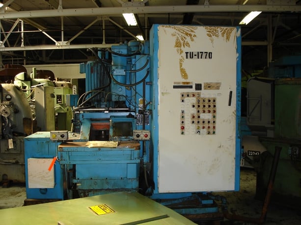 Gardner #GVS1-23, Vertical Single Spindle Disc Grinder, 23" diameter x 3" thick Abrasive, 20 HP, 2000 - Image 1