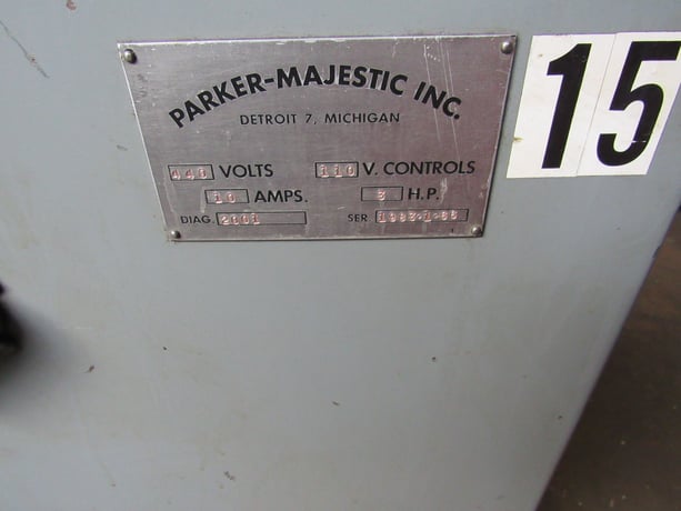 Parker #1, internal grinder, 12" swing, 24" centers, 5" x 37" table, 24" table travel, 3" ID spindle, 1.5 HP - Image 3
