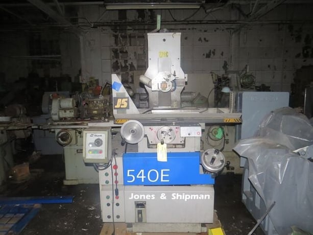 6" x 18" Jones & Shipman #540E, surface grinder, 8" x 0.5" x 1.25" grinding wheel, 6" x 18" chuck, 2 HP, 1998 - Image 1