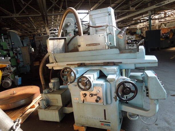 12" x 24" Okamoto #Accugar-124N, horizontal surface grinder, 13.7" Vert. Clearance, 12" x 1.5" x 5" grinding - Image 1
