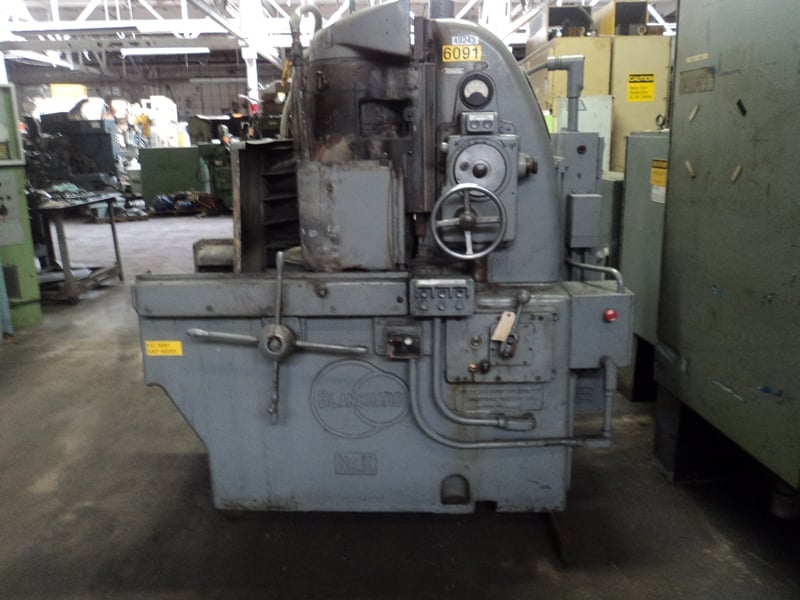 Blanchard #11-16, rotary surface grinder, 20" diameter x 7" H Range, 16" chuck, 15 HP, 1500 RPM, 1950 - Image 1
