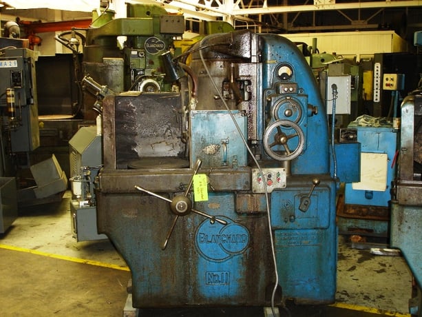 Blanchard #11-16, rotary surface grinder, 20" diameter x 7" H Range, 16" chuck, 11" diameter x 5" deep x 1" - Image 1