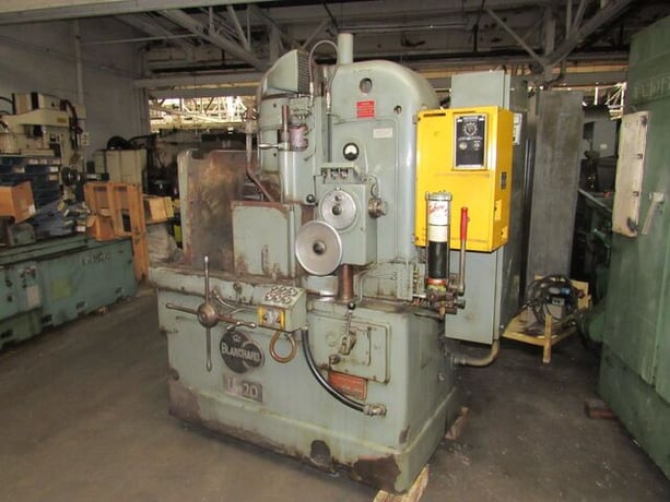 Blanchard #11-20, rotary surface grinder, 20" diameter x 7" H Range, 20" chuck, 11" diameter x 5" deep x 1" - Image 8