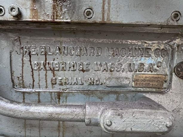 Blanchard #11-20, rotary surface grinder, 20" diameter x 7" H Range, 20" chuck, 11" diameter x 5" deep x 1" - Image 3