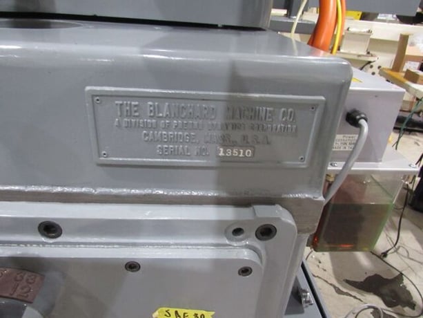 Blanchard #11-20, rotary surface grinder, 9.8" x 39.7" Size capacity, 20" diameter x 7" H Range, 20" chuck - Image 6