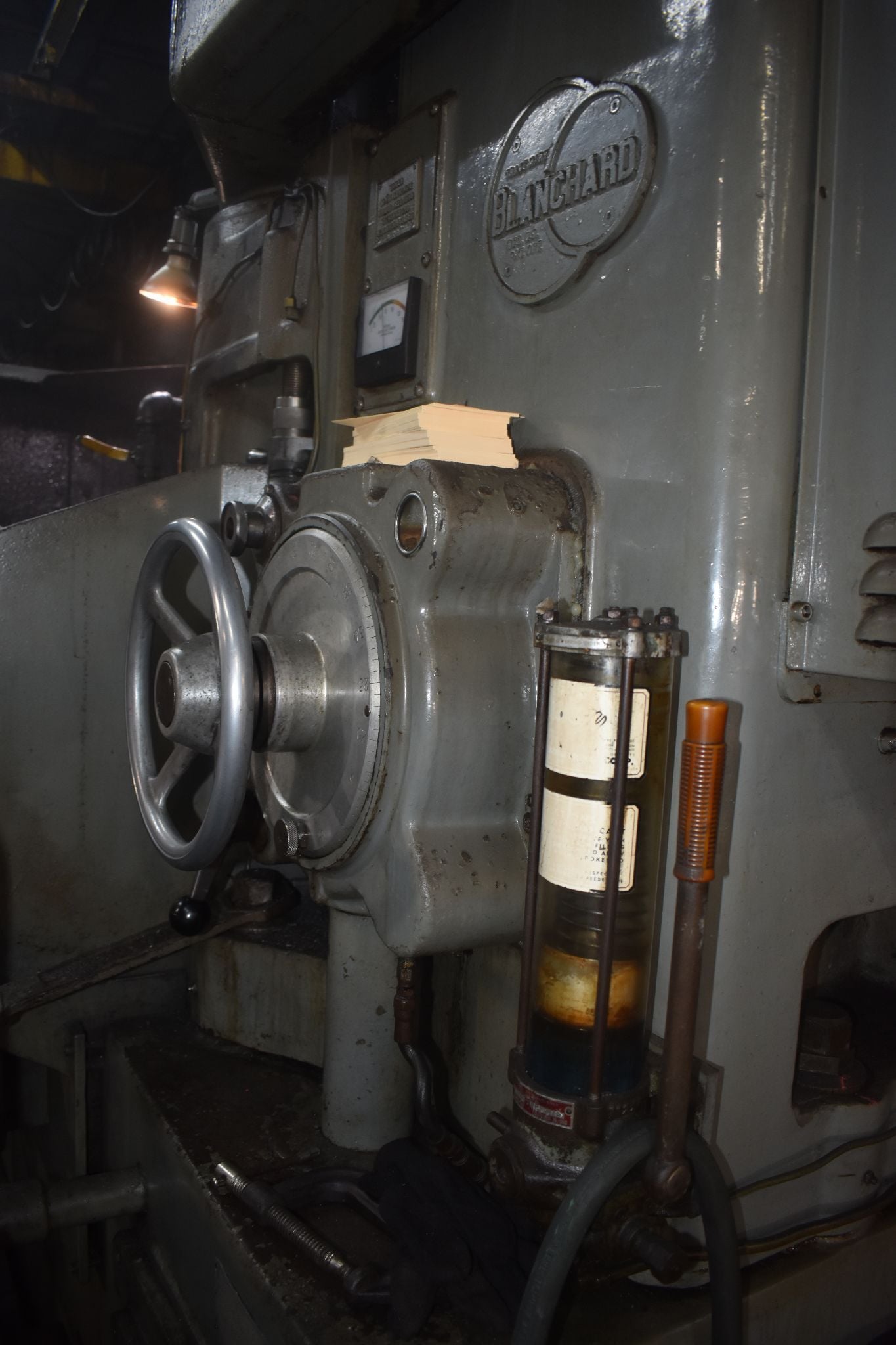 Blanchard #22K-42, rotary surface grinder, 48" diameter x 24" H Range, 42" chuck, 24" vertical Range, 50 HP - Image 9