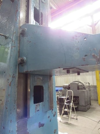 Gould & Eberhardt #72HWD, vertical gear hobber, 72" workpiece diameter, 10" diameter hob, 30" face capacity - Image 3
