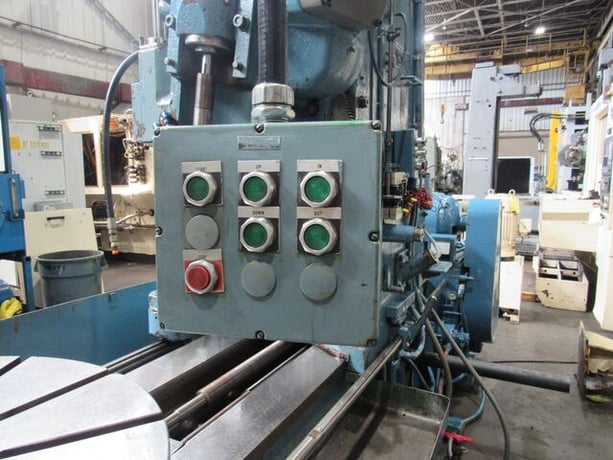 Gould & Eberhardt #72HWD, vertical gear hobber, 72" workpiece diameter, 10" diameter hob, 30" face capacity - Image 7