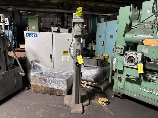 Ex-Cell-O #74-A, center lapping Machine, 10" diameter x 36" L work Size, 15/16" centers, 1" diameter lapping - Image 4