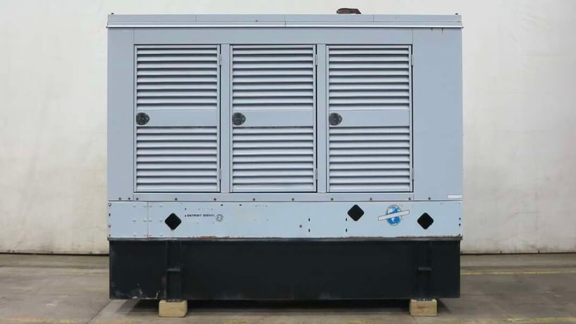 265 KW Detroit Diesel #250DSE, diesel generator set, 277/480 Volts, 954 hours, 490 HP @ 1800 RPM, Detroit - Image 1