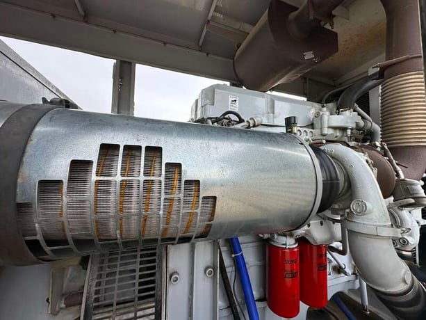 265 KW Detroit Diesel #250DSE, diesel generator set, 277/480 Volts, 954 hours, 490 HP @ 1800 RPM, Detroit - Image 5
