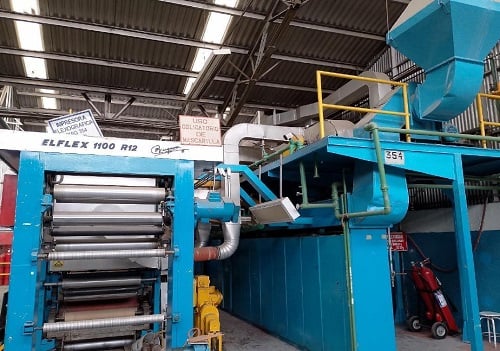 Aluminum coating / embossing line, Tecmo Flexo, 3 coating stations, 1 embossing unit - Image 3