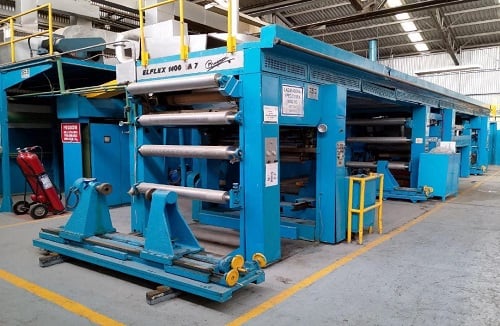 Tecmo aluminum lamination & coating line, aluminum, paper & film solvent/water based - Image 1