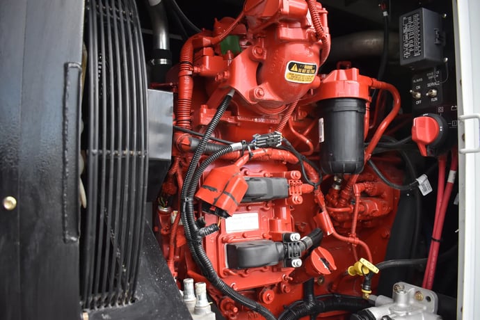 124 KW Daewoo Doosan #QSB5-Q12, diesel industrial generator, voltage selector switch, 2019 - Image 4