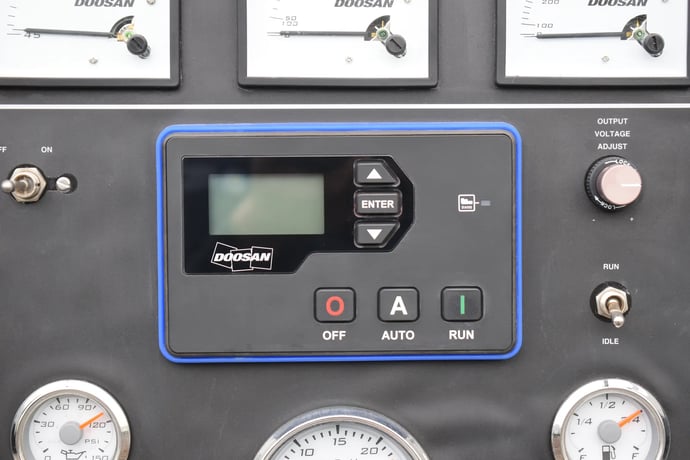 124 KW Daewoo Doosan #QSB5-Q12, diesel industrial generator, voltage selector switch, 2019 - Image 5